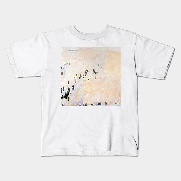 saint anton flat light 1996 Kids T-Shirt by Bequeat